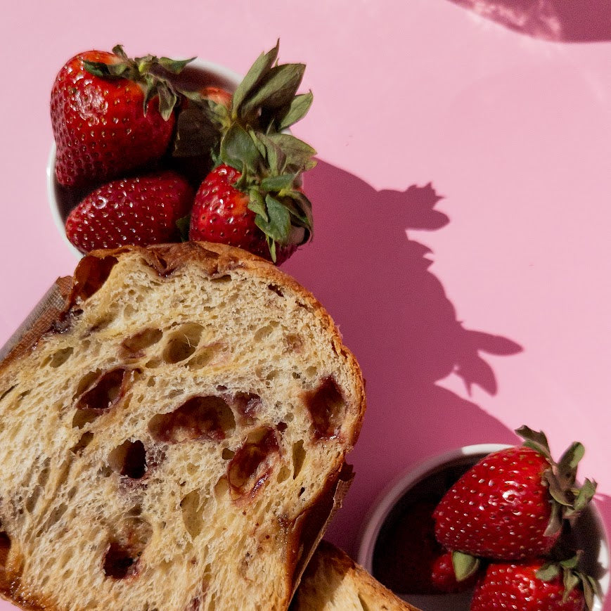 Viva panettone à la fraise