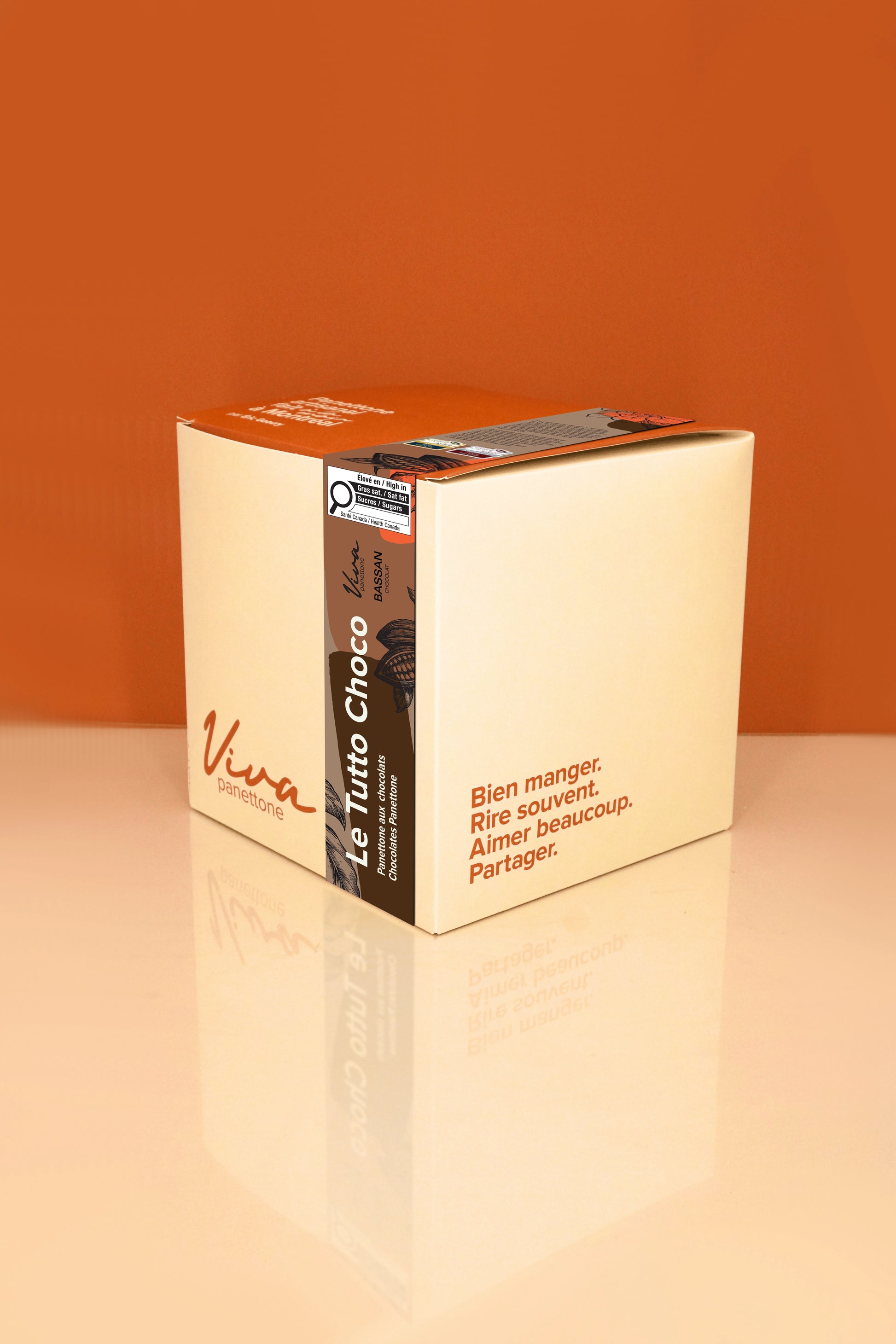 Le Tutto Choco - Boîte Produit - Viva panettone