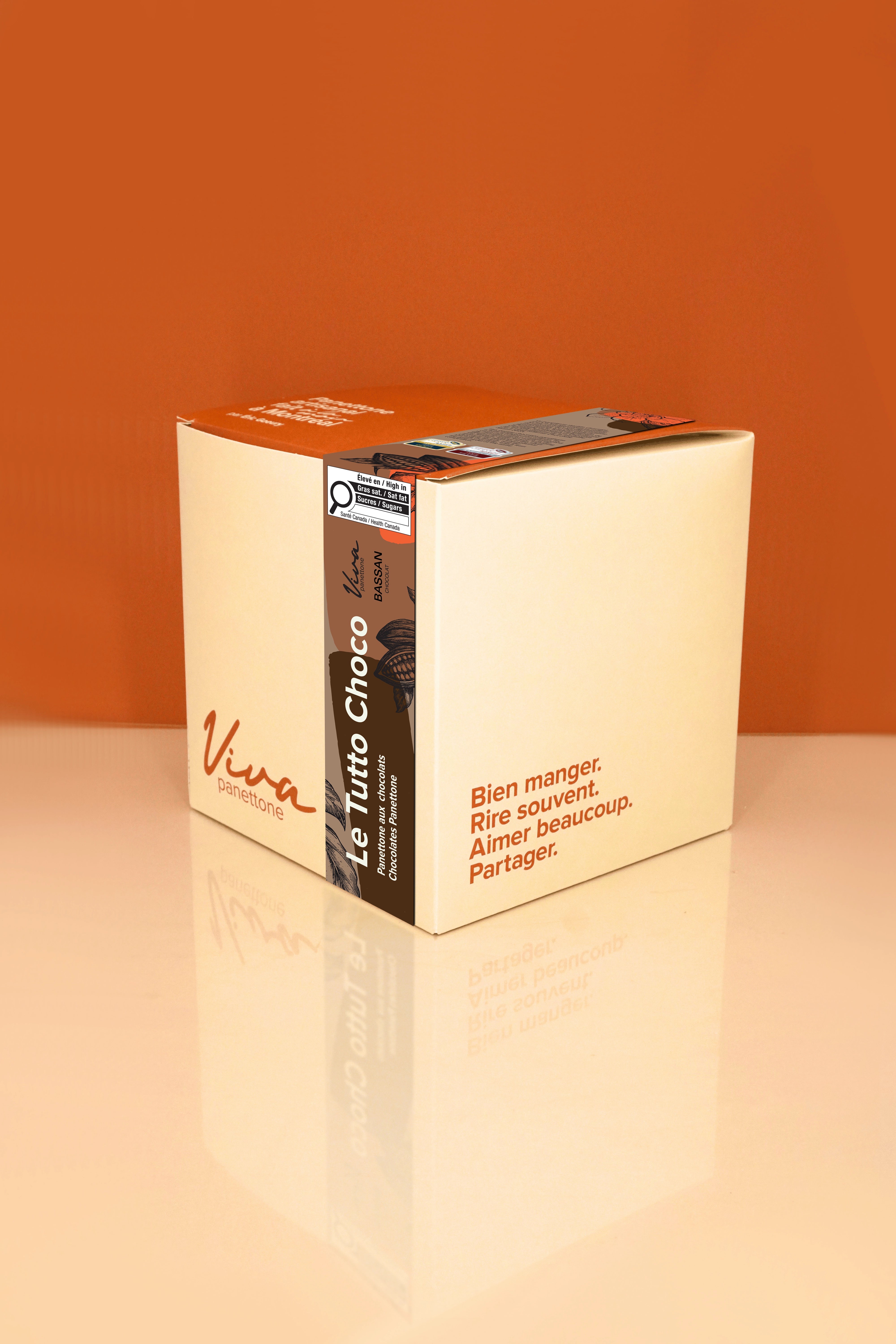 Le Tutto Choco - Boîte Produit - Viva panettone