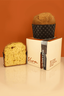 Le Cacio e pepe - Panettone artisanal salé - Viva panettone