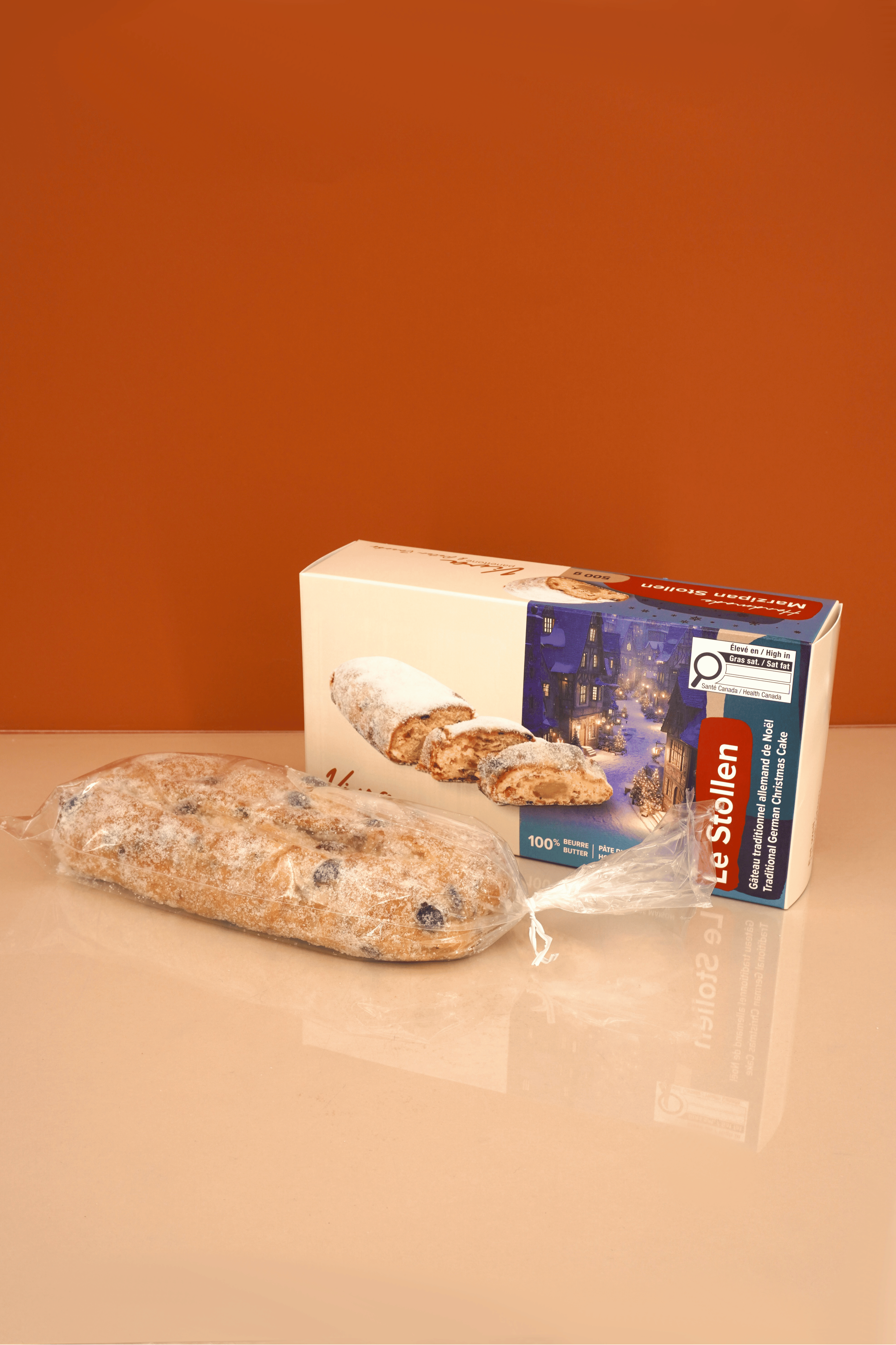 Le Stollen par Viva panettone et Peter Jacobs - Gâteau traditionnel allemand