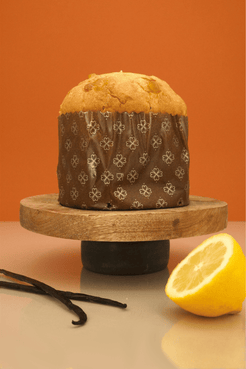 Panettone Le Citron c'est bon entier avec citron et gousses de vanille