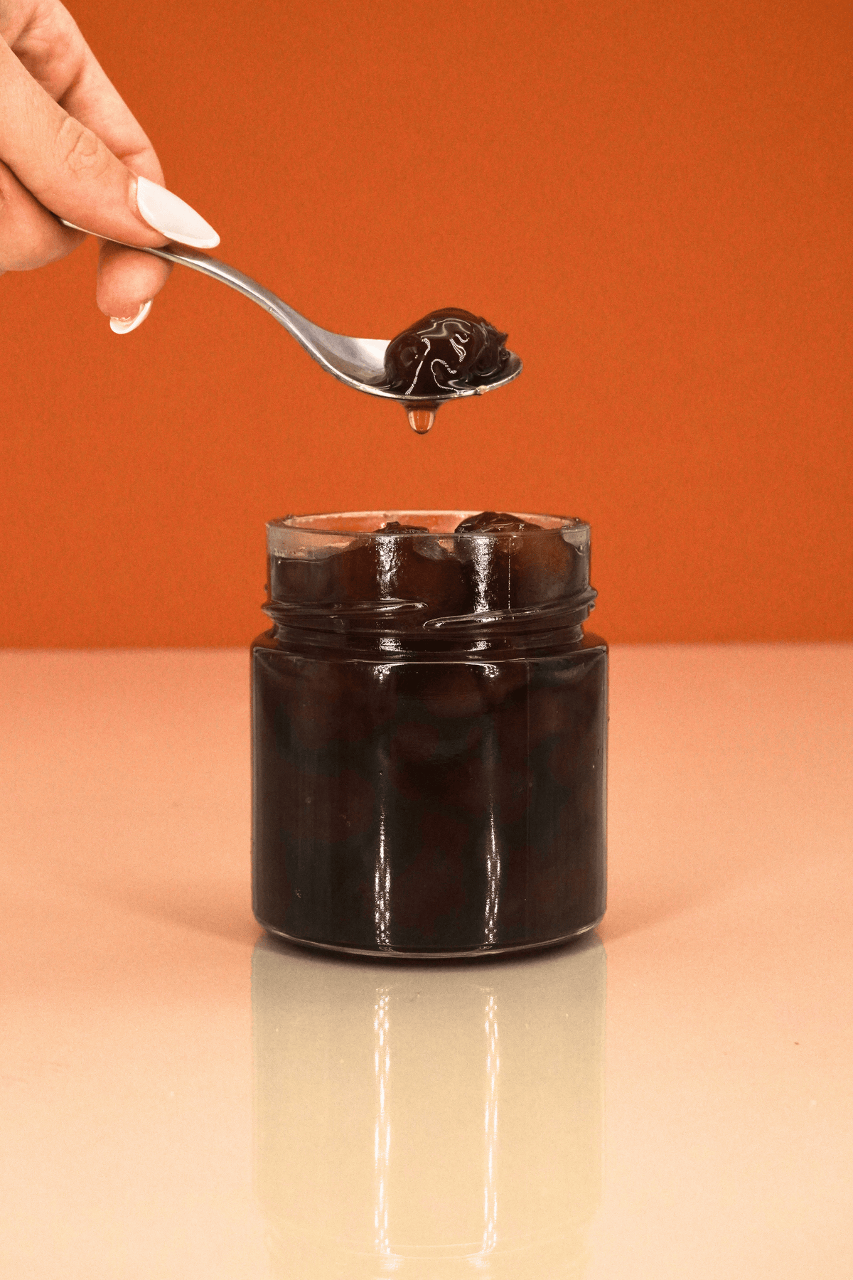 Marron confit sorti du pot à la cuillère, Les Marrons confits